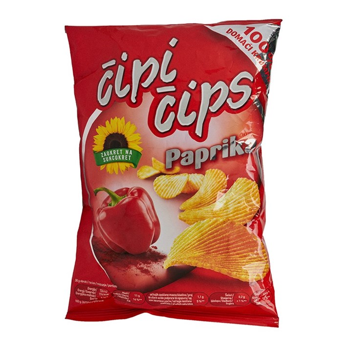 ČIPS PAPRIKA 50g FRANCK