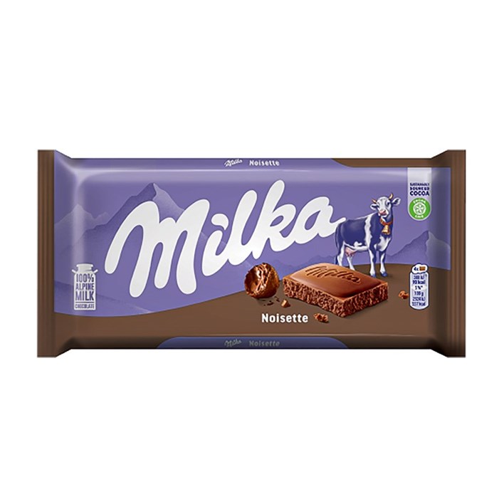 ČOKOLADA MILKA NOISETE 80g FILIR