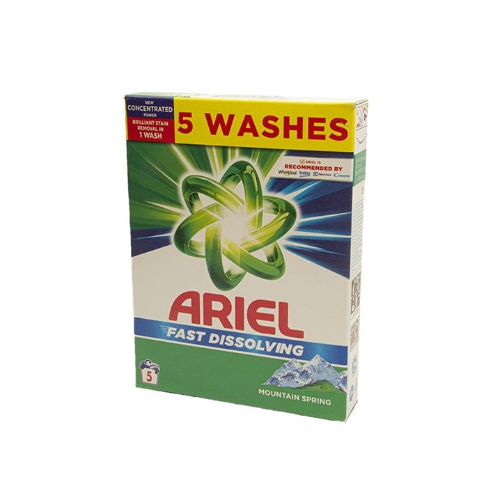 DETERĐENT ARIEL REGULAR 5 PRANJA 275g ORBICO