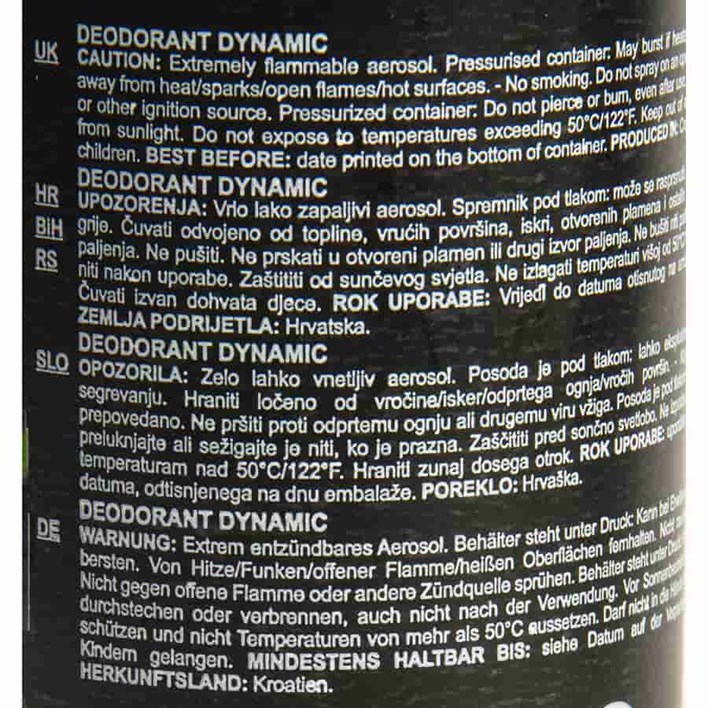 DEZODORANS DYNAMIC 150ml SPRAY ANNYER