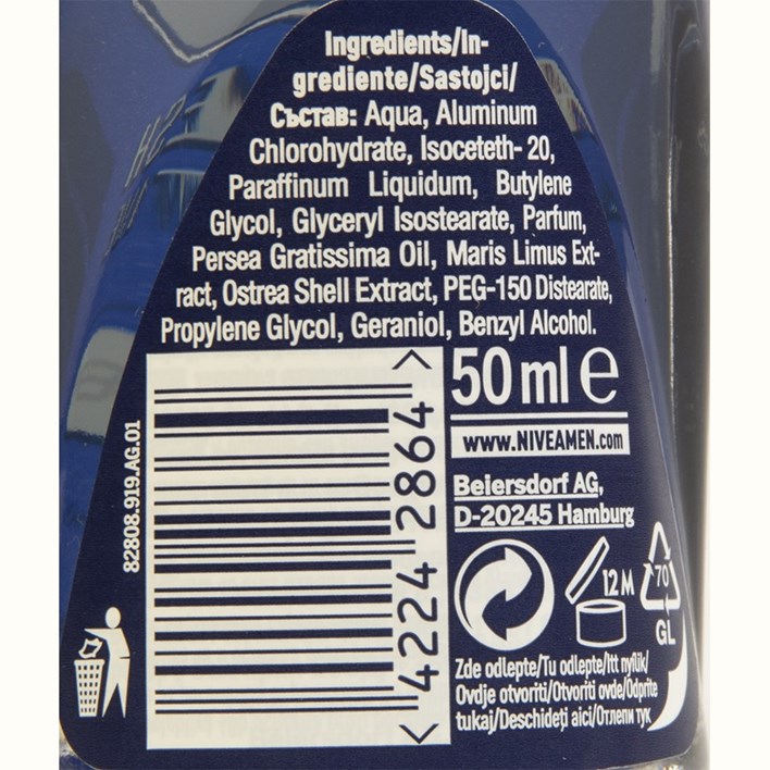 DEZODORANS NIVEA FRESH MEN 50ml ROLL ON ALCA