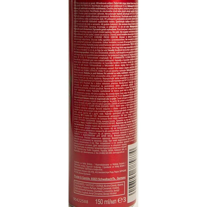 DEZODORANS OLD SPICE OASIS SPRAY 150ml ORBICO