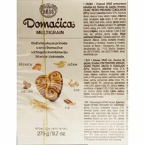 DOMAĆICA KEKS MULTIGRAIN 275g KRAŠ