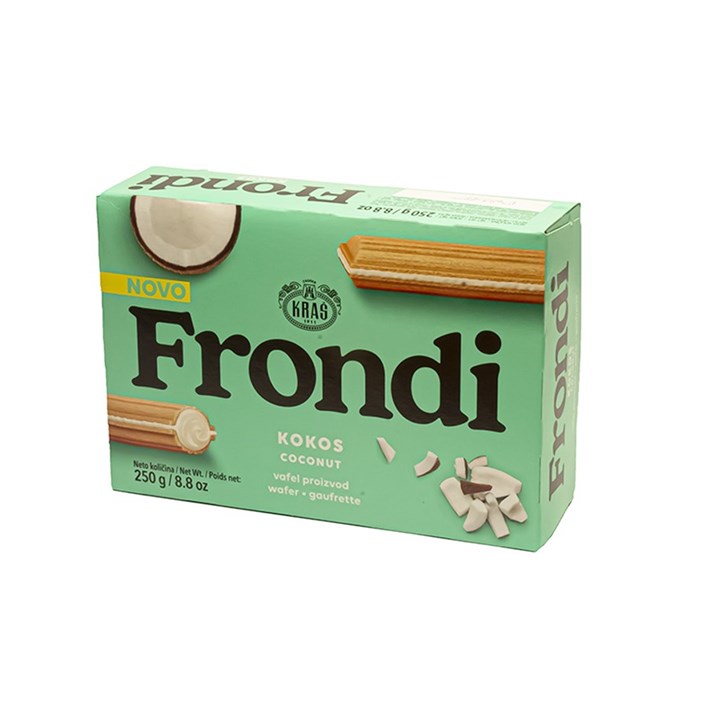 FRONDI VAFEL KOKOS 250g KRAŠ