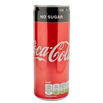 SOK GAZIRANI COCA COLA ZERO 0,25l LIMENKA COCA COLA