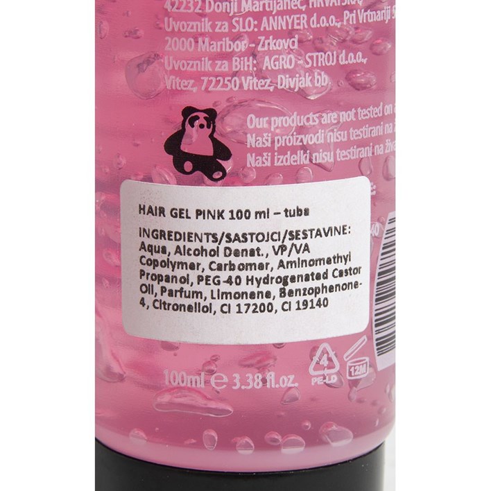 GEL ZA KOSU ANNYER STRONG U TUBI PINK 100ml MEYER