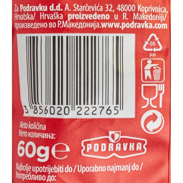 KVIKI CHOCO LOLS MLIJEČNA ČOKOLADA 60g PODRAVKA