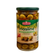 MASLINE PUNJENE PAPRIKOM 680g PODRAVKA