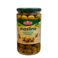 MASLINE ZELENE OTKOŠTENE 650g PODRAVKA