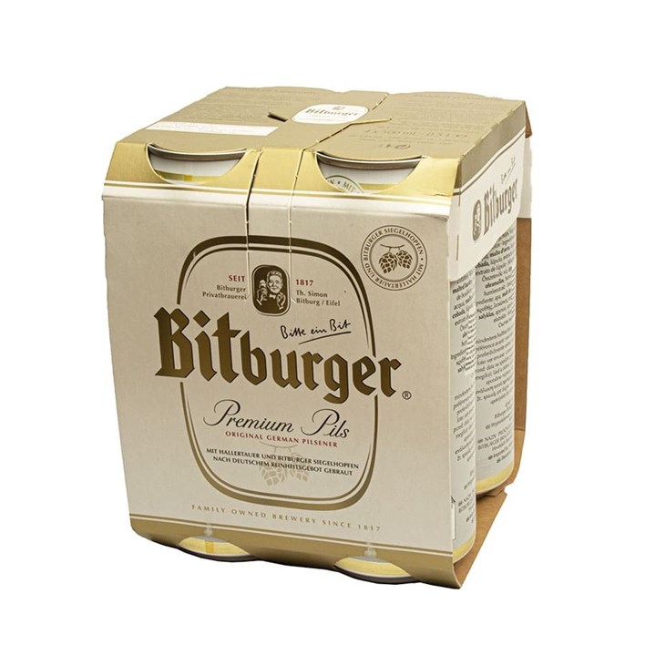 PIVO BITBURGER 4X0,5l LIMENKA DOMAK