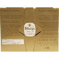 PIVO BITBURGER 4X0,5l LIMENKA DOMAK