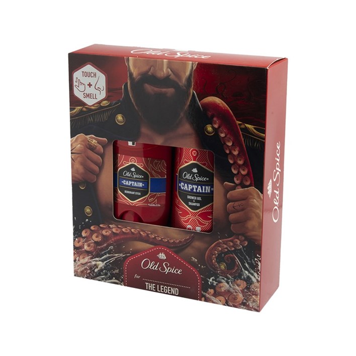 POKLON PAKET OLD SPICE CAPTAIN ORBICO