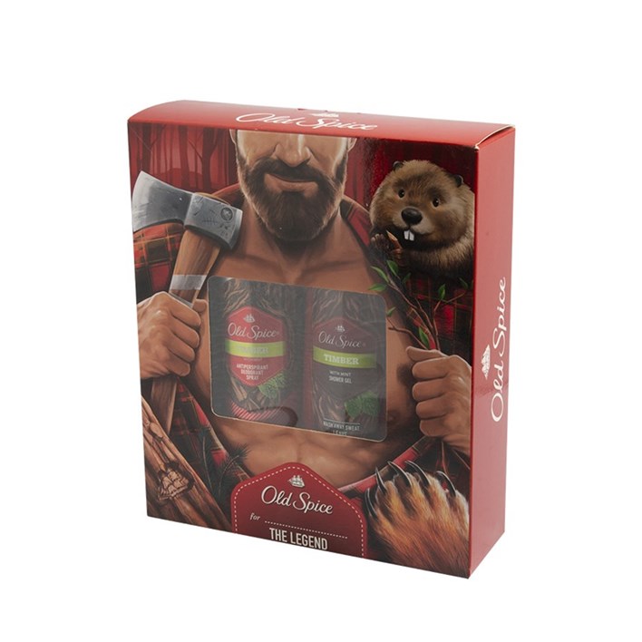 POKLON PAKET OLD SPICE WOLF SPRAY+GEL ORBICO