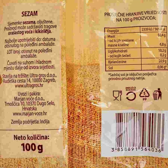 SEZAM 100g ULTRA