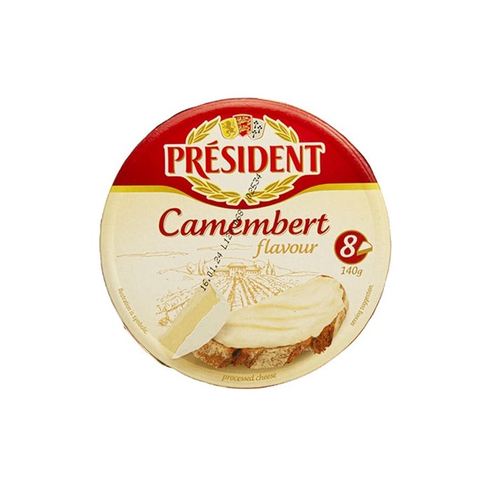 SIR PRESIDENT TOPLJENI CAMEMBERT 140g DUKAT