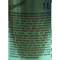 SOK GAZIRANI SCHWEPPES BITTER LEMON 1l PVC COCA COLA