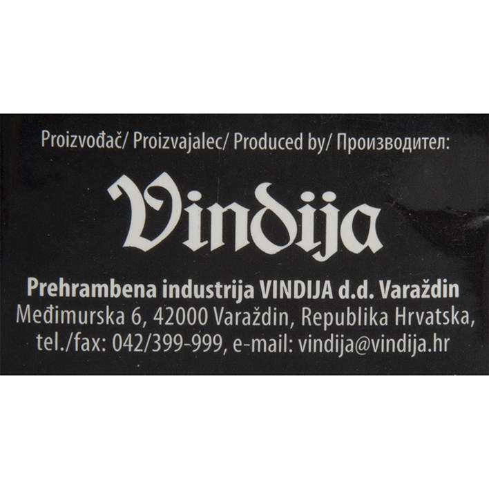 SOK VINDI JUICE NARANČA 100% 1l VINDIJA