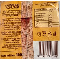 BUČINE SJEMENKE PEČENE SLANE 100g ULTRA