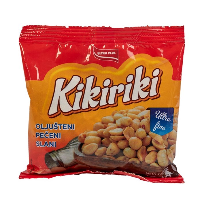 KIKIRIKI OLJUŠTENI PEČENI SLANI 100g ULTRA