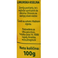 LIMUNSKA KISELINA 100g ŠAFRAM ULTRA